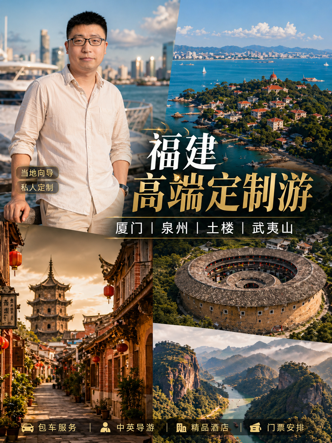 Premium Custom Tour Deposit – 300 USD (~2000 RMB)｜高端定制遊定金